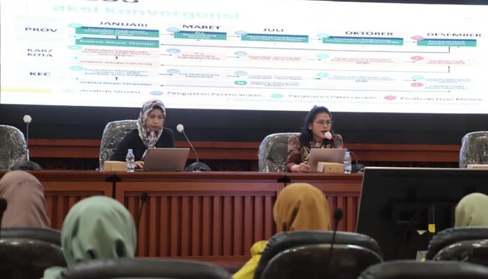 DP3AKB dan Bappeda Kalsel Percepat Penginputan Aksi Konvergensi Stunting Lewat Aplikasi BANGDA Kemendagri