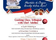 Peringati HUT RI ke-80, Holiday Inn Express & Suites Banjarmasin bersama Chef Adeline Bakal Gelar Kelas Memasak dan Membuat Kue 7 Peringati HUT RI ke-80, Holiday Inn Express & Suites Banjarmasin bersama Chef Adeline Bakal Gelar Kelas Memasak dan Membuat Kue