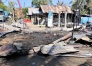 Empat Rumah Desa Ketapang Dilalap Api, Kerugian Tembus Rp750 Juta