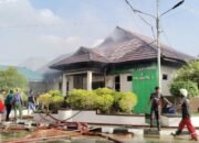 Ruang Instalasi Farmasi RSUD Pulang Pisau Terbakar