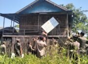 Plang Khilafatul Muslimin di Tapin Diturunkan Paksa