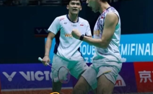 Fajar/Fikri Joget Aura Farming Rayakan Juara China Open 2025