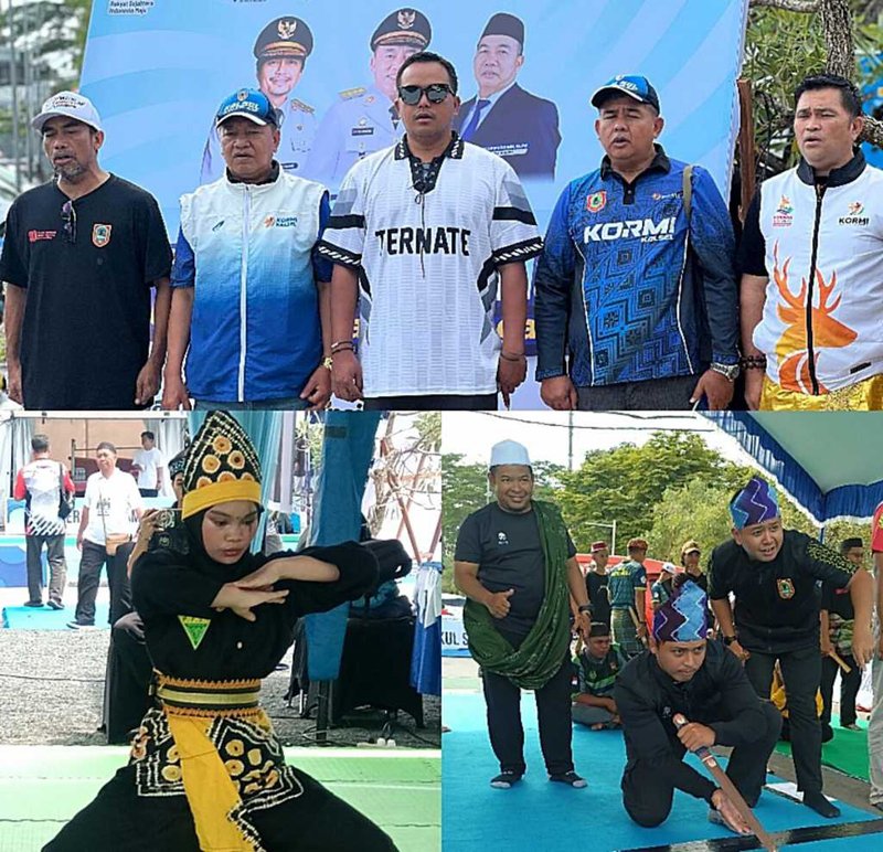 Festival Olahraga Tradisional Meriahkan Harjad Kalsel ke 75 dan HUT RI ke 80 tahun 2025 1 08 2klm rijal hamid jpg