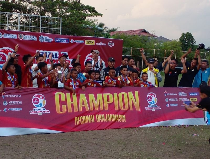 Haus Soccer Banjarmasin Juara Piala Menpora 2025 Kalimantan 1 08 3klm Haus soccer jpg