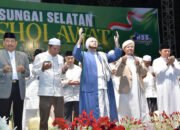 Ribuan Masyarakat HSS Bersholawat Bersama Habib Syech