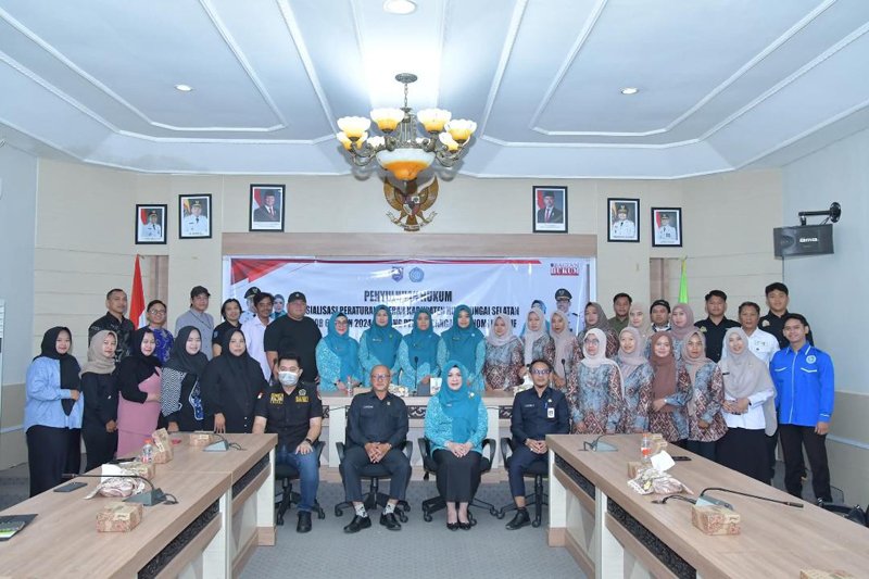 Pemkab HSS Sosialisasikan Perda Pengembangan Ekonomi Kreatif 1 Hal 12 HSS 3 klm 24