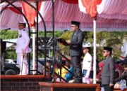 Pemkab Tanbu Gelar Upacara Peringatan Hari Jadi Provinsi Kalsel Ke 75