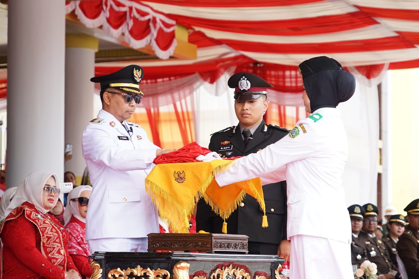 Bupati Tapin Pimpin Upacara HUT ke-80 RI 1 Hal 12 Tapin 35 klm 9 scaled