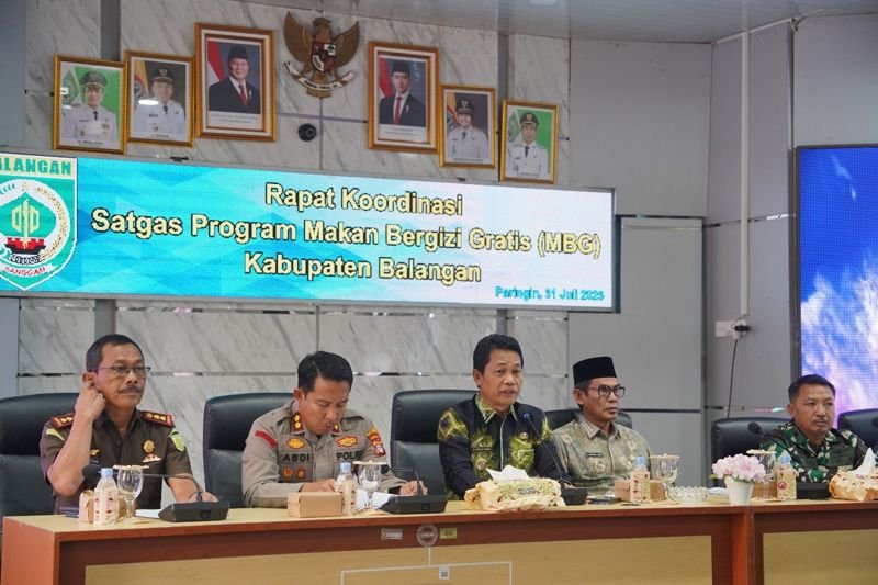 Rakor Percepatan Program Makan Bergizi Gratis 1 Hal 2 Bal 3 klm 1