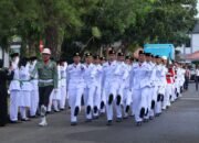 Tala Sukses Kibarkan Bendera Merah Putih Raksasa