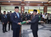 Sekda dan Pejabat Baru Pemkab Tala Resmi Dilantik
