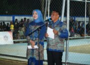 Wabup Meriahkan Final Turnamen Voli Antar RT Desa Sungai Riam