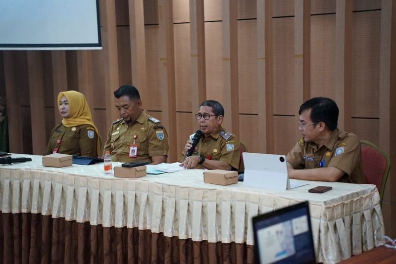 Pemkab Banjar Rakor Penerapan SPM Semester I 1 Hal 4 3 KLm Martapura Rakor SPM