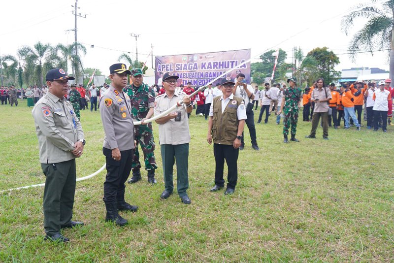 Siaga Karhutla, Pemkab Banjar Tingkatkan Koordinasi 1 Hal 4 4 KLm Martapura Kesiapsiagaan karhutla