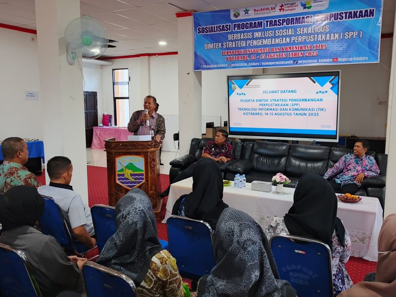 Sosialisasi Transformasi Perpustakaan Berbasis Inklusi Sosial 1 Hal 4 Kotabaru 3 klm 7