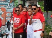 Warga Air Mantan Banjarmasin Gelar Jalan Sehat Semarak HUT ke-80 RI