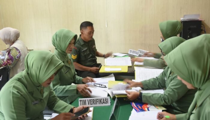 Sambut Sertijab, Korem 101/Antasari Lakukan Verifikasi di Kodim 1002/HST