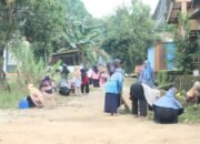 Wujudkan Bakti untuk Negeri, LDII Tabalong Giatkan Kerja Bakti di Lingkungan Warga