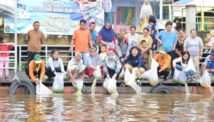 Pemerintah Kalteng Restocking di Kawasan Wisata Waterfront Sungai Arut Kobar