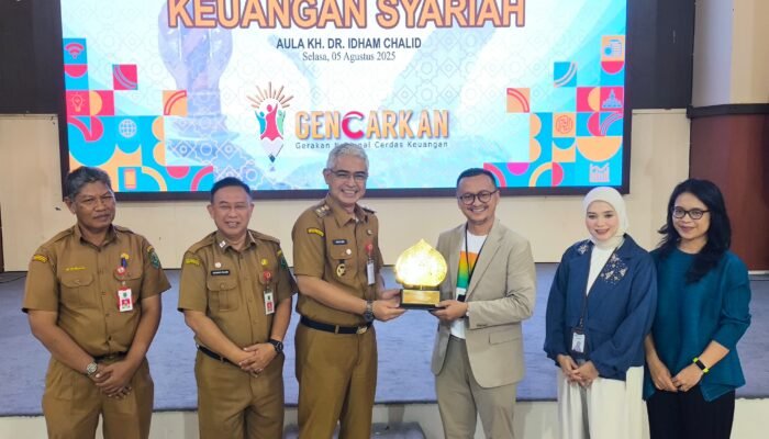 BSI Cabang Amuntai Bersama OJK Gelar Literasi dan Inklusi Keuangan Syariah