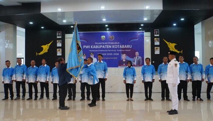 Pengurus PWI Kotabaru Periode 2025–2028 Dilantik