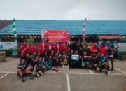 Koramil 07 Alalak Juara Turnamen Voli Piala Koramil Anjir Pasar