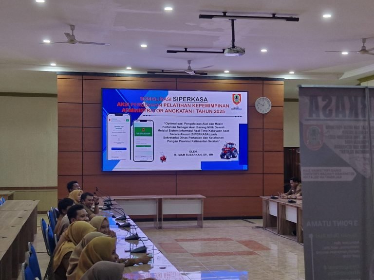 Pemprov Kalsel Luncurkan Sistem Digital Pengelolaan Alsintan Real-Time 1 IMG 20250812 WA0041