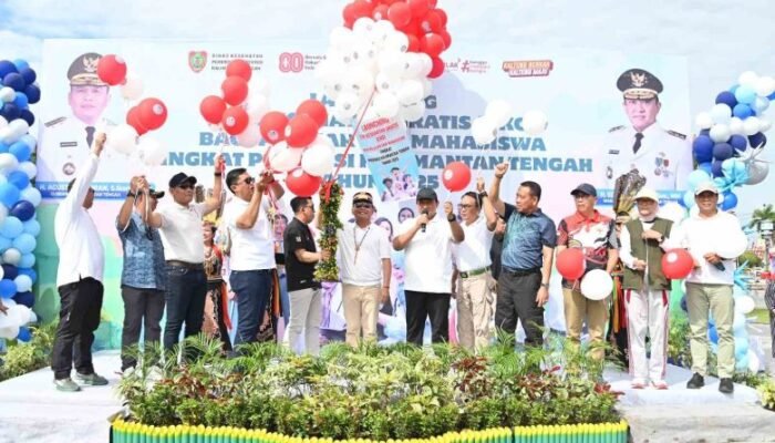 Gubernur Kalteng Luncurkan Program Cek Kesehatan Gratis