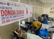 Karyawan Alfamart Cabang Banjarmasin Gelar Donor Darah Rutin bersama PMI‎‎