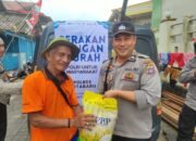 Polres Kotabaru Gelar Gerakan Pangan Murah di Dua Desa
