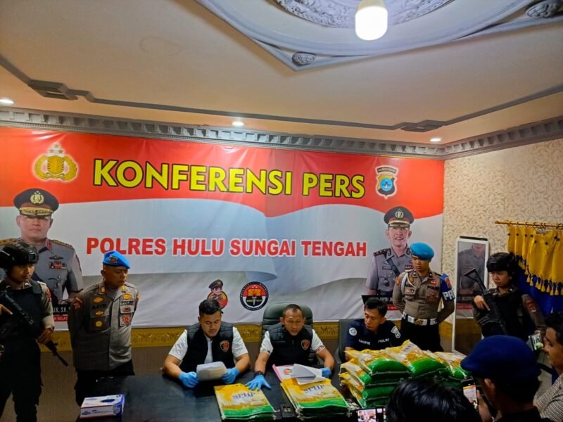 Polres HST Tangkap Sindikat Repacking Beras Bermerek SPHP Ribuan Kg 1 IMG 20250821 WA0004 1 e1755753538795