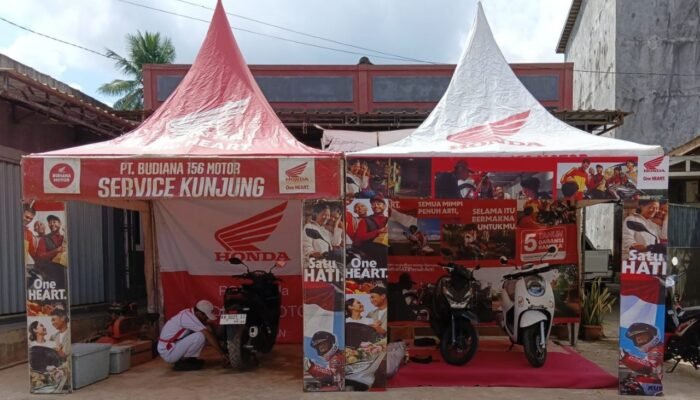 Dealer Budiana Hadirkan Scoopy dan BeAT, Jadi Daya Tarik dalam ProgramServis Kunjung Honda di Balai Riam