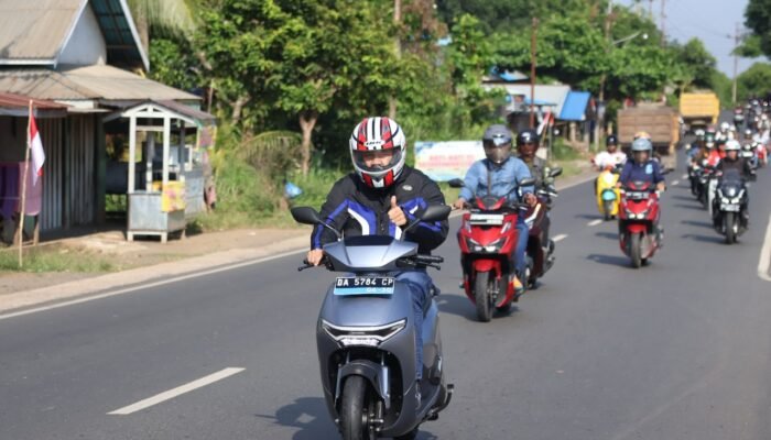 Convoy Merdeka Astra Group dan Trio Motor Warnai HUT ke-80 RI