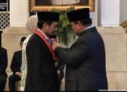 Tiga Tokoh Kalsel, H Abdussamad Sulaiman, H Syamsuddin Andi Arsyad dan H Abidin Terima Penghargaan dari Presiden RI