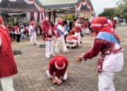 Kemeriahan HUT RI ke-80, PKK Tapin Lomba Estafet Belut dan Estafet Joget Balon