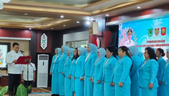 Pengurus BKOW Kalteng Dikukuhkan, Wagub Harapkan Perkuat Sinergi Berbagai Organisasi Wanita