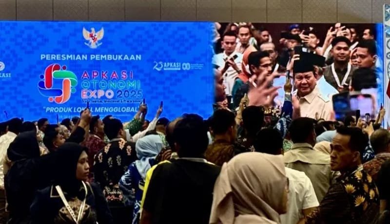 Presiden Prabowo Buka Pameran Apkasi Otonomi Expo 2025 di ICE BSD 1 IMG 20250828 WA0050
