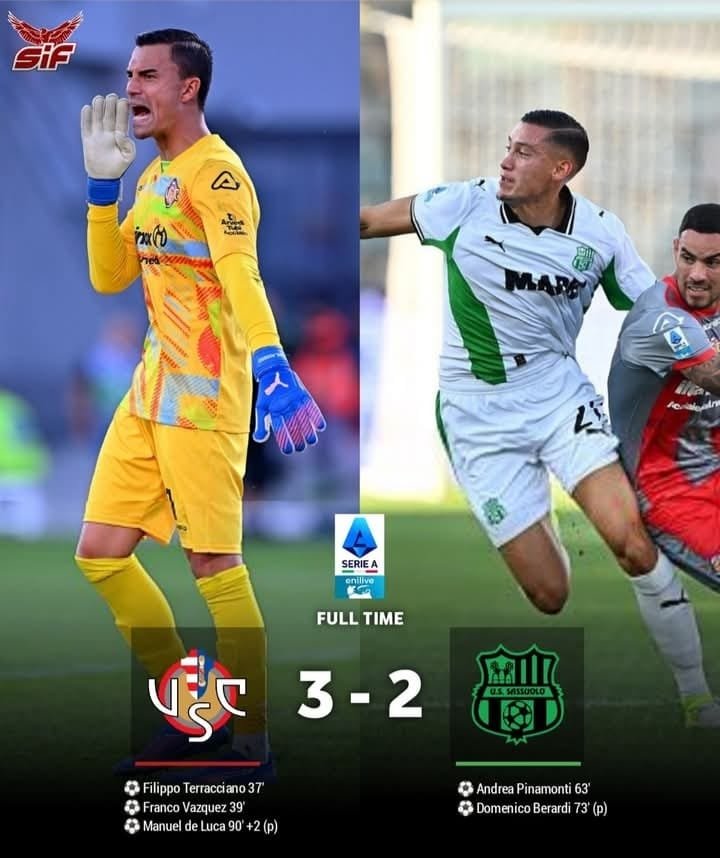 Emil Audero Menangkan Duel Atas Jay Idzes, Cremonese Menang Dramatis 3-2 Atas Sassoulo di Serie 1 IMG 20250830 WA0019
