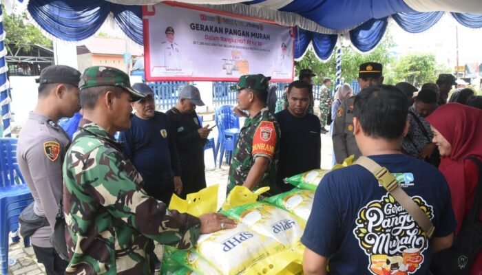 Pasar Murah HUT RI: Beras, Gula, dan Minyak Goreng Diserbu Warga BAS