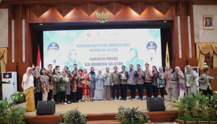 Wagub Hasnuryadi dan Istri Silaturahmi dengan Pengurus PDGI se-Kalsel