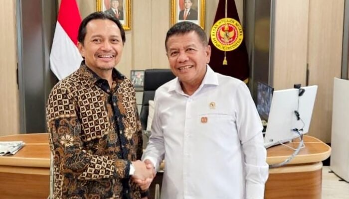 Tingkatkan Sinergitas Stabilitas Daerah, Wagub Hasnuryadi Kunjungi Kepala BIN RI