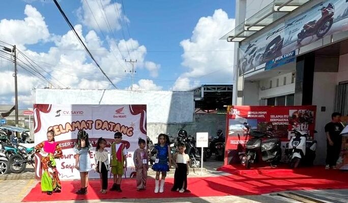 Unik! Dealer Honda Sayid Mura Motor Hadirkan Lomba Fashion Show