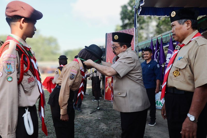 Jambore Dibuka, Siapkan Peserta Menuju Jamda-Jamnas 1 Martapura Jambore pramuka
