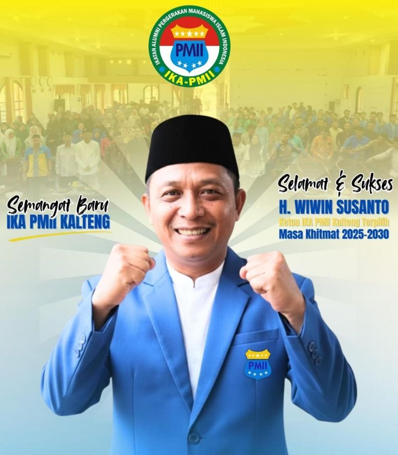 Wiwin Susanto Terpilih Ketua PW IKA PMII Kalteng 2025 - 2030 1 10 katingan 16