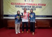 Tim Murakarta HST dan Pasangan Leya- Nabila Raih Emas Kejuaraan Bridge se Kalsel