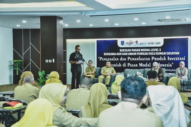 Pemkab HSS Kenalkan Produk Investasi Syariah di Pasar Modal Indonesia 1 Hal 12 HSS 3 klm 10