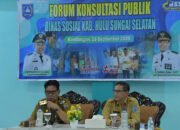Wabup Buka Forum Konsultasi Publik Dinas Sosial HSS