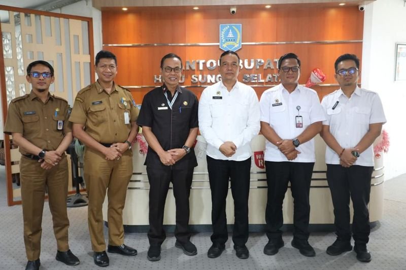 Sekda HSS Sambut Silaturahmi Kakanwil Kemenham Kalsel 1 Hal 12 HSS 3 klm 3