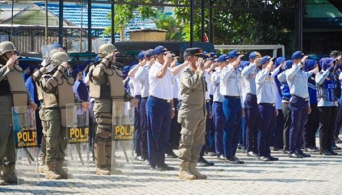 Jelang Aksi Unras Wali Kota Yamin Pimpin Apel Siaga 5 Hal 5 7 KLm Gabung 2