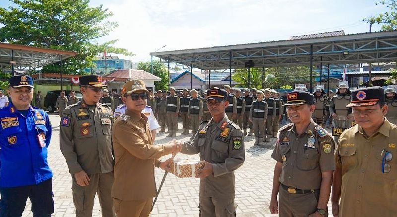 Jelang Aksi Unras Wali Kota Yamin Pimpin Apel Siaga 1 Hal 5 7 Klm Gabung 1